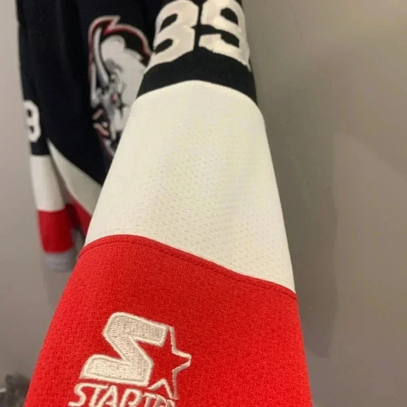 Vtg Buffalo Sabres Anderson Starter NHL Jersey - Picture 4 of 11